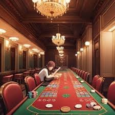 မြန်မာ ကစားသမား Live Casino မိုဘိုင်း APP ဖြင့် ကစားနေသည်